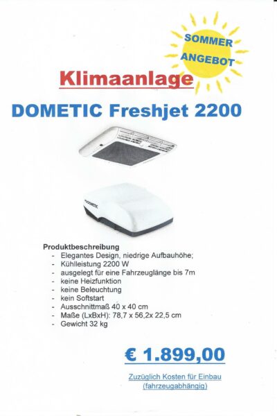 Klimaanlage Freshjet 2200